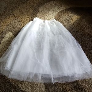 Bridal Tulle Skirt Slip
